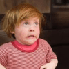 niño asustado
