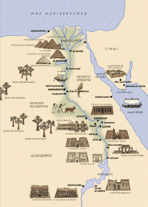 Egipto - Mapa