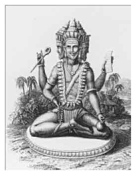 Hindu Gods Brahma