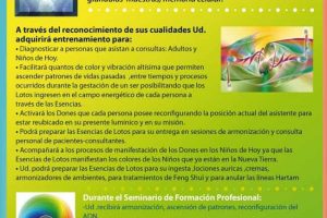 Lotos Anandaflora Esencias Multidimensionales. 10 y 11 de Abril En Córdoba – Argentina
