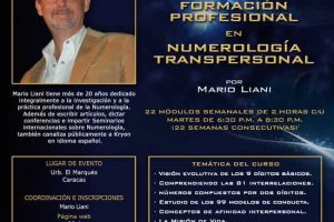 CARACAS: Numerología Transpersonal – CURSO de Formación Profesional – Semanal – MARTES – NUEVA FECHA: inicia 29 JUNIO 2010