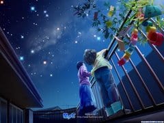 Niños mirando las estrellas