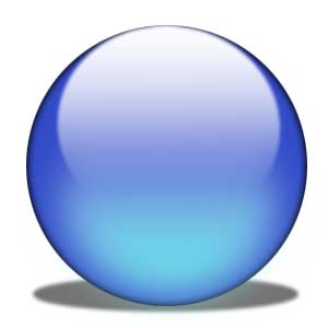 SOLIDOS PLATONICOS - Esfera azul 02