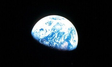 Tierra desde la Luna - Autor: NASA - Licencia: Dominio Público