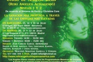Curso de Angelic Reiki  (Reiki Angélico Actualizado) en España y México