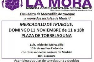 Concejo de la Mora, asamblea y moneda social en la sierra de Madrid España
