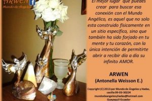 Como elaborar tu altar angélico por  Antonella Weisson E.