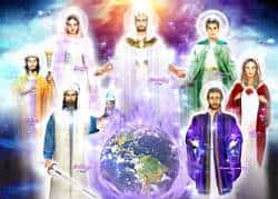 Los Siete Maestros Ascendidos acompañando a la Tierra Gaia