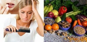 proteinas-vegetales y chica peinándose