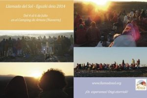 El Llamado del Sol ~ de 4 al 6 de Julio en Artaza –  Navarra (España)