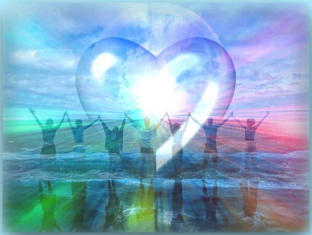 hermandadblanca corazon y almas de luz 620×467.jpg - La videncia consciente y la percepción de los seres en los mundos paralelos - hermandadblanca.org