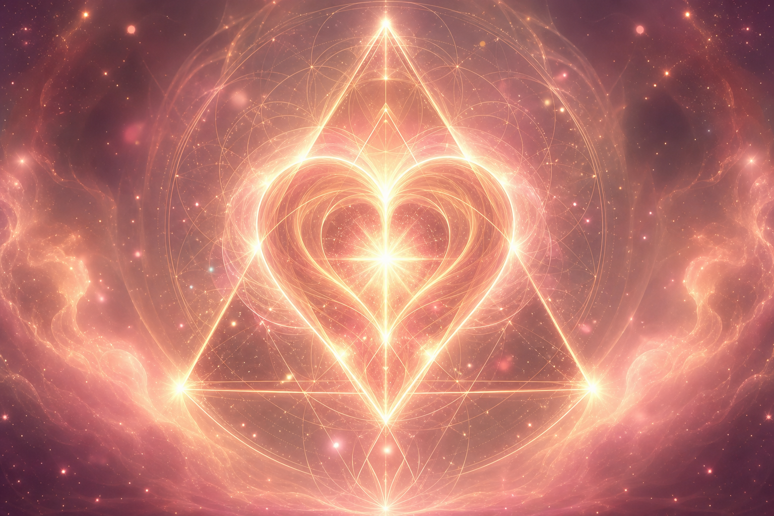 333 significado en el amor - energia rosa y dorada