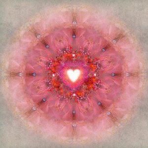 corazón rosa - ser interior