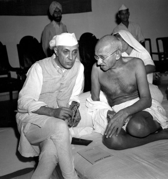 Gandhi_and_Nehru_1942