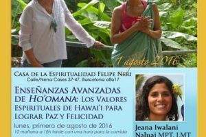 hermandadblanca org 20160715 jeana hooponopono hawaii 473×620jpg Sabiduria Hawaiana en Barcelona 1 de Agosto de 2016 hermandadblancaorg