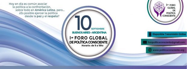 I foro global de política consciente en Buenos aires