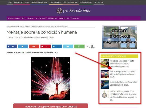 ¿Quieres ver tu publicidad en hermandadblanca.org? 3 20180213 jorge id30348 publicar en hermandadblanca org screenshot hermandadblanca.org 201802 destacados post - ¿Quieres publicar tu información en hermandadblanca.org? - hermandadblanca.org
