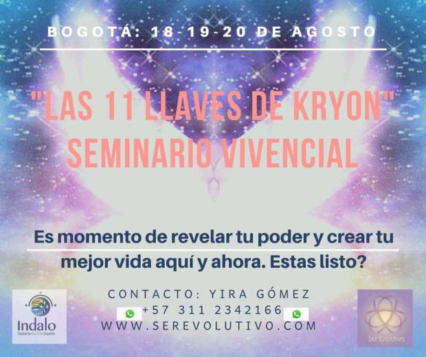 ser evolutivo 11 llaves kryon bogota agosto 2018 seminario de 3 días “vive a kryon en ti” ID153865 - hermandadblanca.org