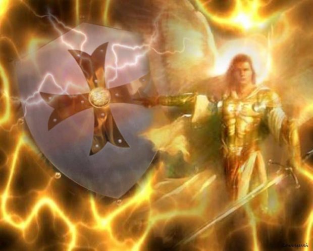 escudo arcángel miguel: tienes mi espada de luz, tienes mi escudo ID156951 - hermandadblanca.org