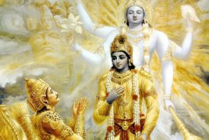 Krishna y Arjuna (vida después de la muerte)