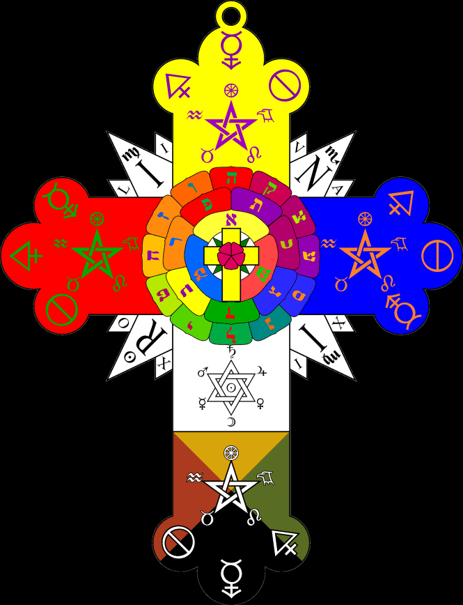La cruz ocultista de la sociedad hermética Alba Dorada ocultismo 5 los principales símbolos ocultistas y esotéricos i ID179211 - hermandadblanca.org