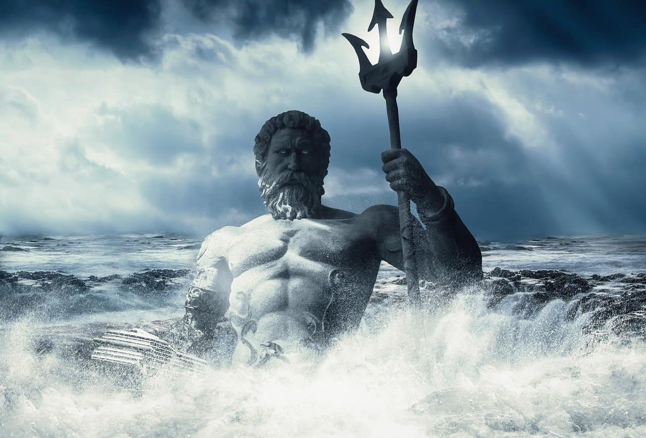 El Dios de los Océanos: "Debemos cuidar el agua", vía Ann Dahlberg 1 dios del océano