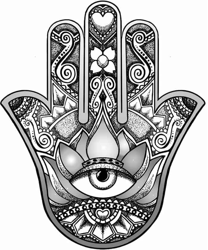 hamsa símbolos energéticos positivos, ¡símbolos sagrados para el poder p ID208885 - hermandadblanca.org
