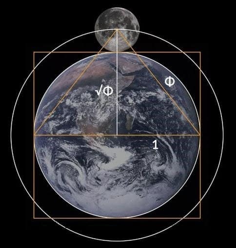 luna tierra geometria sagrada que hace que sea tan sagrada asombroso i211052