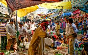 mercado jaipur india caminando entre santos, la historia de un buscador ID210322 - hermandadblanca.org