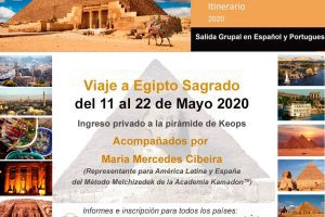 Viaje a Egipto Sagrado en Mayo 2020 con Mercedes Cibeira