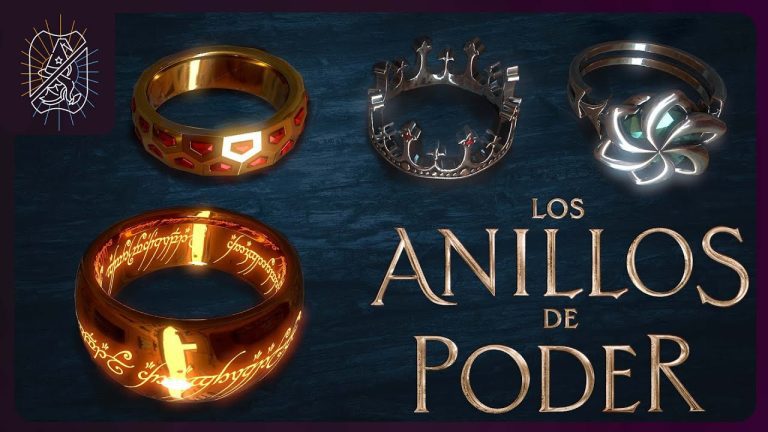 anillos de poder los anillos su relacion con los siete rayos i488502