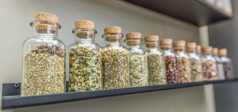 Frasco de la abundancia, prosperidad envasada