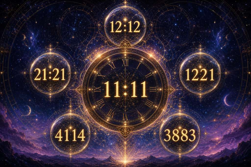 Números espejo 11:11, 12:12, 21:21 y su significado espiritual