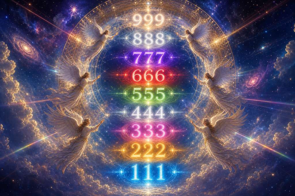 Secuencias angélicas: significado de 111, 222, 333, 444, 555, 666, 777, 888, 999