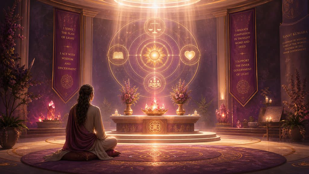 Meditación práctica para conectar con Sanat Kumara