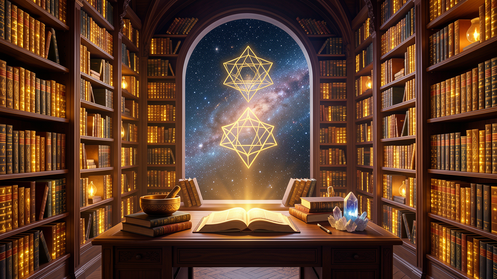 Biblioteca mística de libros de teosofía