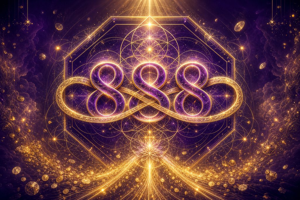 Numero angelical 888 significado espiritual
