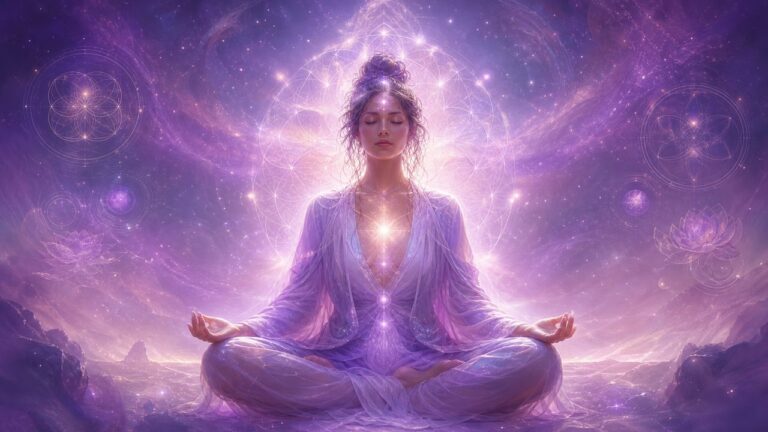 aura lila significado espiritual