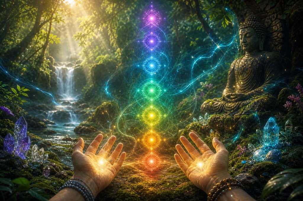 Geometria sagrada y luz espiritual para numeros angelicales