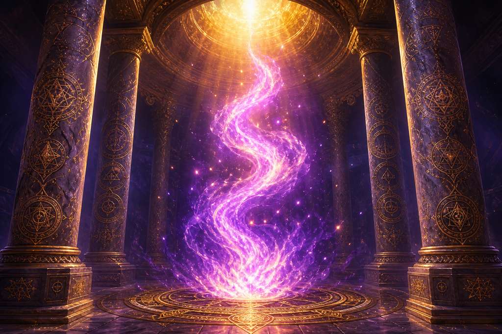 Llama Violeta de Saint Germain - Fuego transmutador del Séptimo Rayo