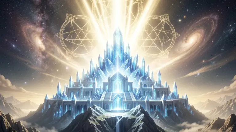Ciudad celestial de Shamballa como visión del centro espiritual planetario
