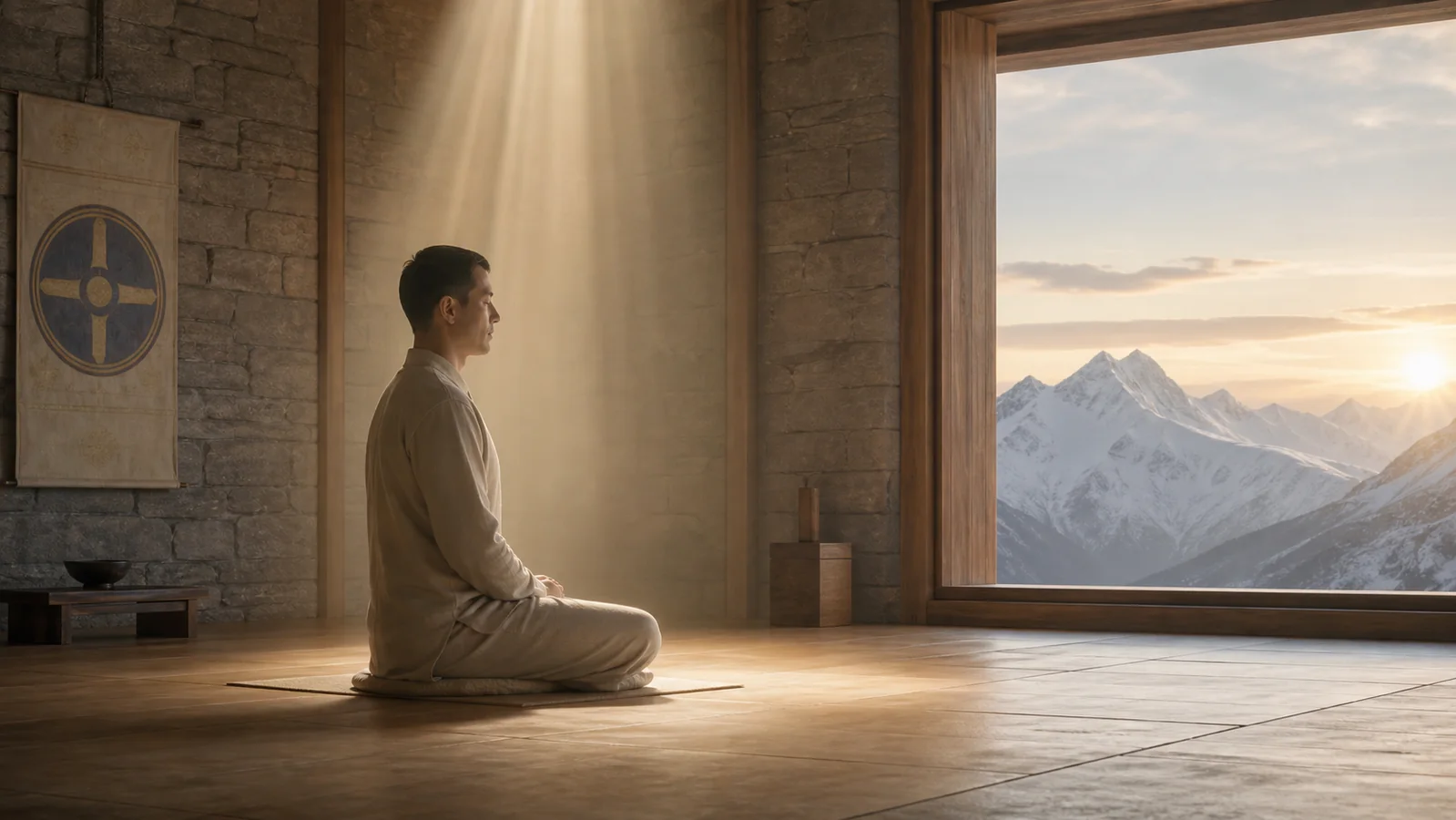 Meditación sobria con Shamballa desde silencio, alineación y propósito espiritual