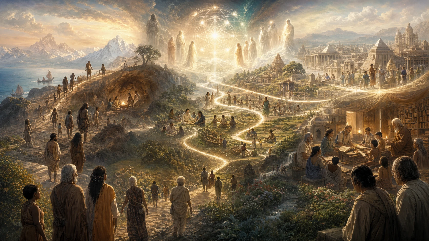 Evolución de la humanidad en la enseñanza teosófica