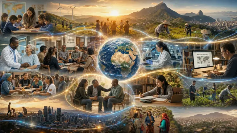 Red planetaria del Nuevo Grupo de Servidores del Mundo como campo de servicio y buena voluntad
