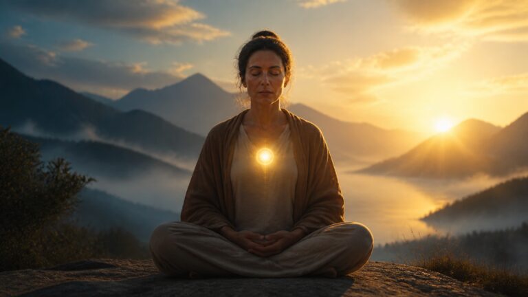 Meditación serena para reflexionar sobre la libertad interior